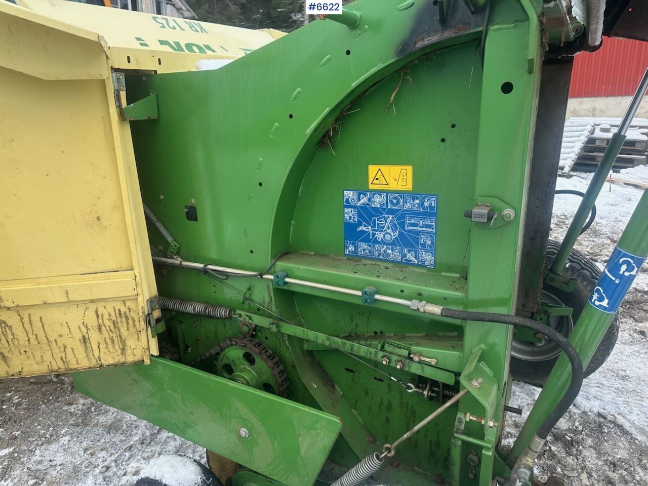 Matériel de fenaison 2008 Krone KR 125 w/ PTO axle. WATCH VIDEO.: photos 8