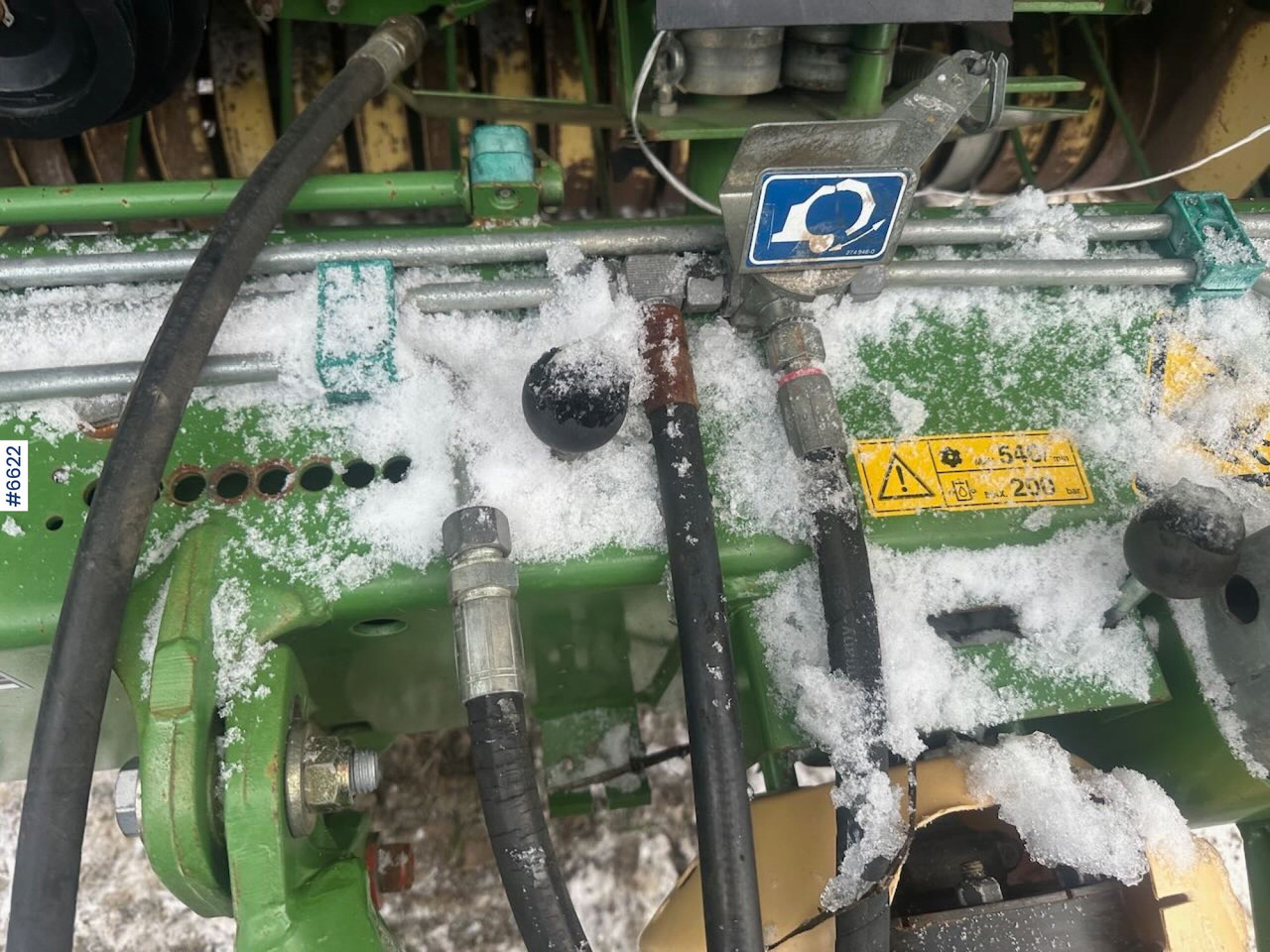 Matériel de fenaison 2008 Krone KR 125 w/ PTO axle. WATCH VIDEO.: photos 11