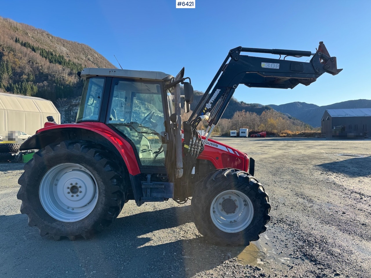 2009 Massey Ferguson 6455 Dyna-6 w/ front loader. - Tracteur agricole: photos 3 2009 Massey Ferguson 6455 Dyna-6 w/ front loader. - Tracteur agricole: photos 3