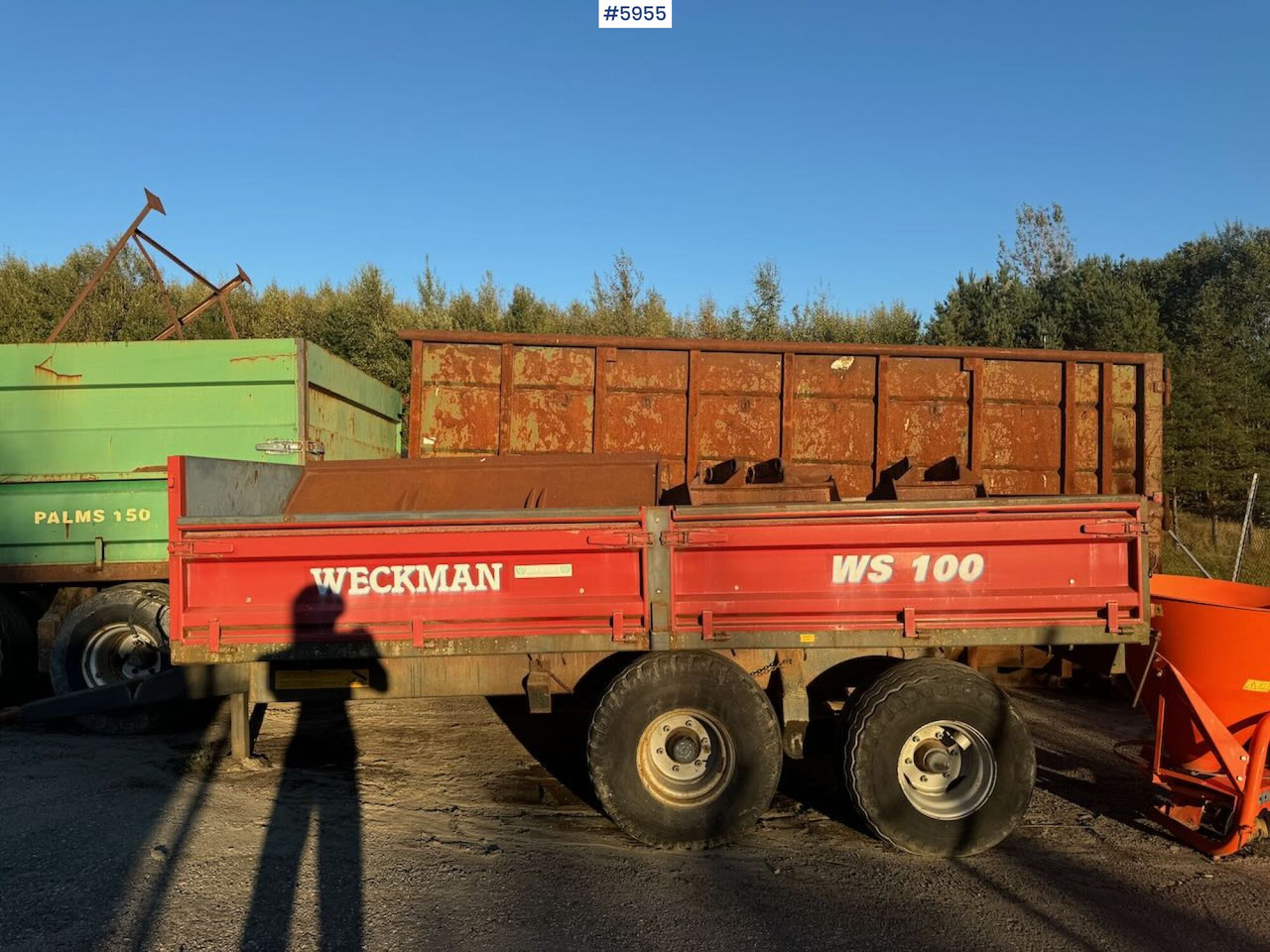 2011 Weckman WS100 - Remorque agricole: photos 3 2011 Weckman WS100 - Remorque agricole: photos 3