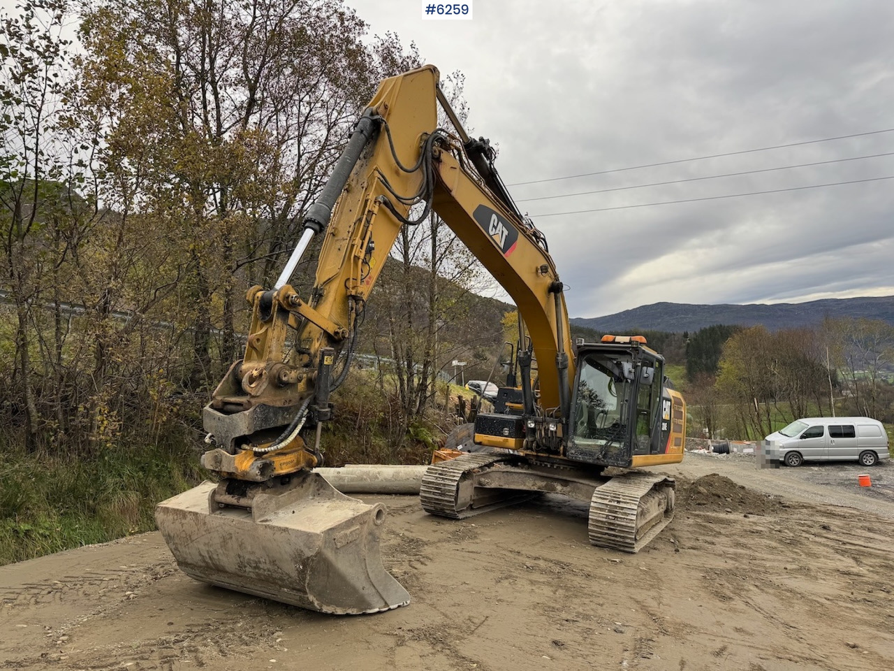 2012 Cat 324 E w/ rotor tilt, sanding bucket and digging bucket. - Pelle: photos 5 2012 Cat 324 E w/ rotor tilt, sanding bucket and digging bucket. - Pelle: photos 5