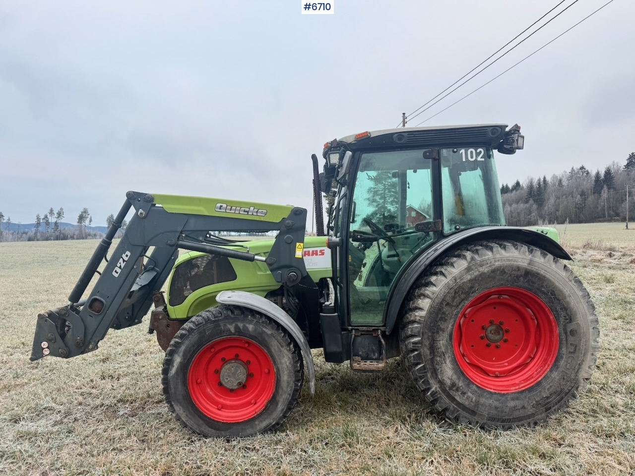 2012 Claas 220 Elios w/ Front loader. 3220 hours! - Tracteur agricole: photos 3 2012 Claas 220 Elios w/ Front loader. 3220 hours! - Tracteur agricole: photos 3
