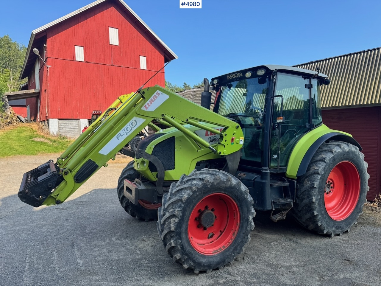 2012 Claas Arion 430 with Front Loader – 5000 Hours! - Tracteur agricole: photos 1 2012 Claas Arion 430 with Front Loader – 5000 Hours! - Tracteur agricole: photos 1
