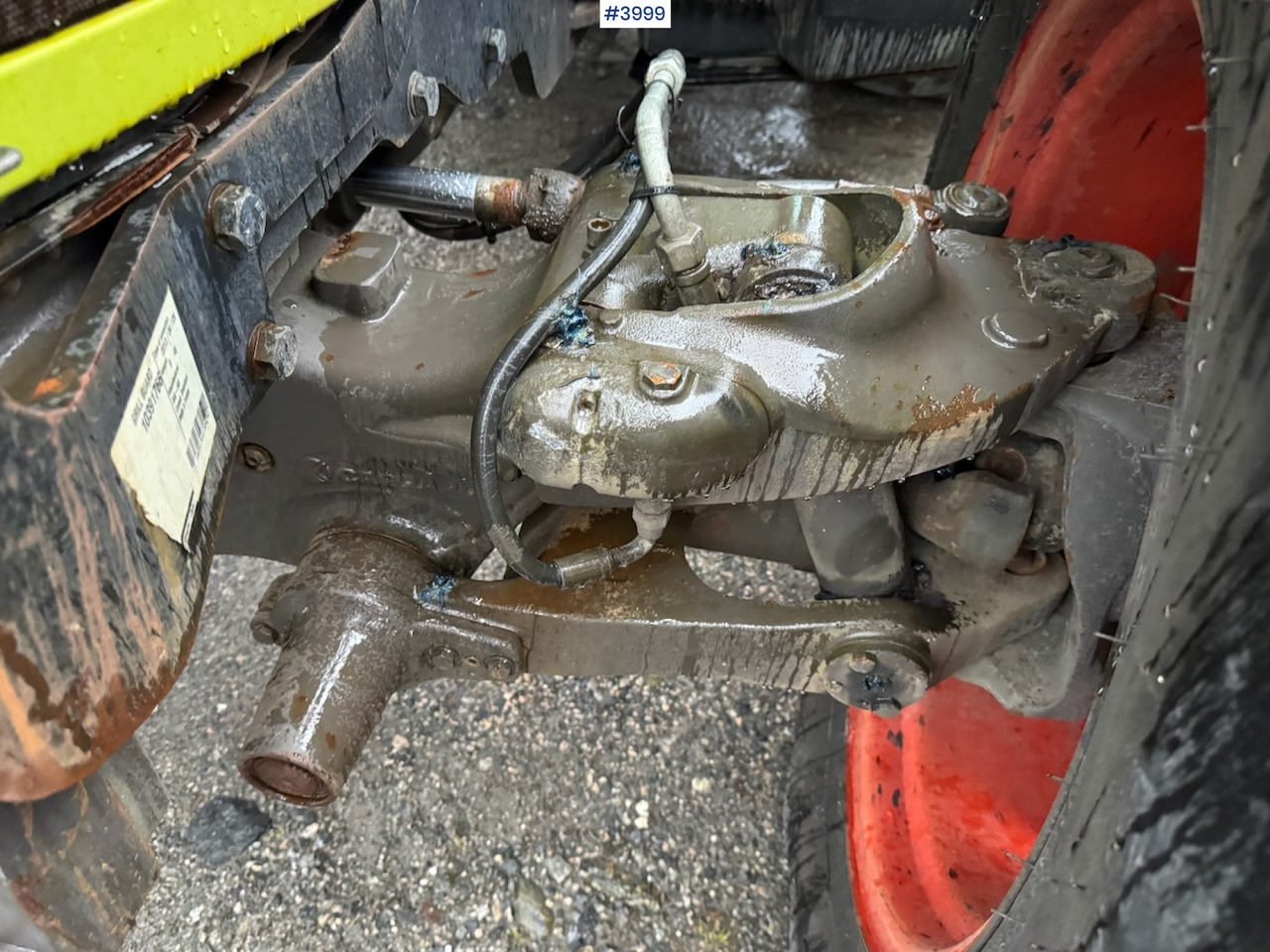 Crédit-bail de  2012 Claas Arion 640 w/ front loader 2012 Claas Arion 640 w/ front loader: photos 36