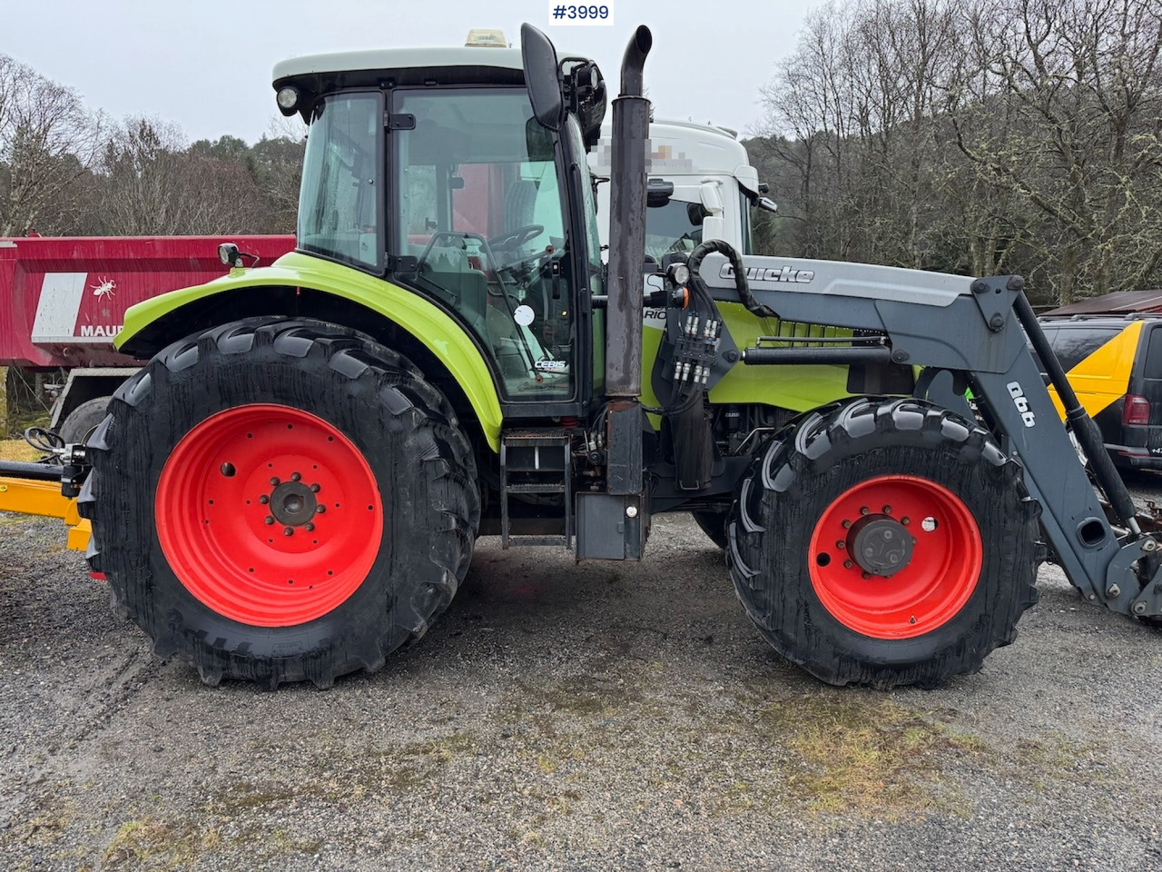 2012 Claas Arion 640 w/ front loader - Tracteur agricole: photos 1 2012 Claas Arion 640 w/ front loader - Tracteur agricole: photos 1