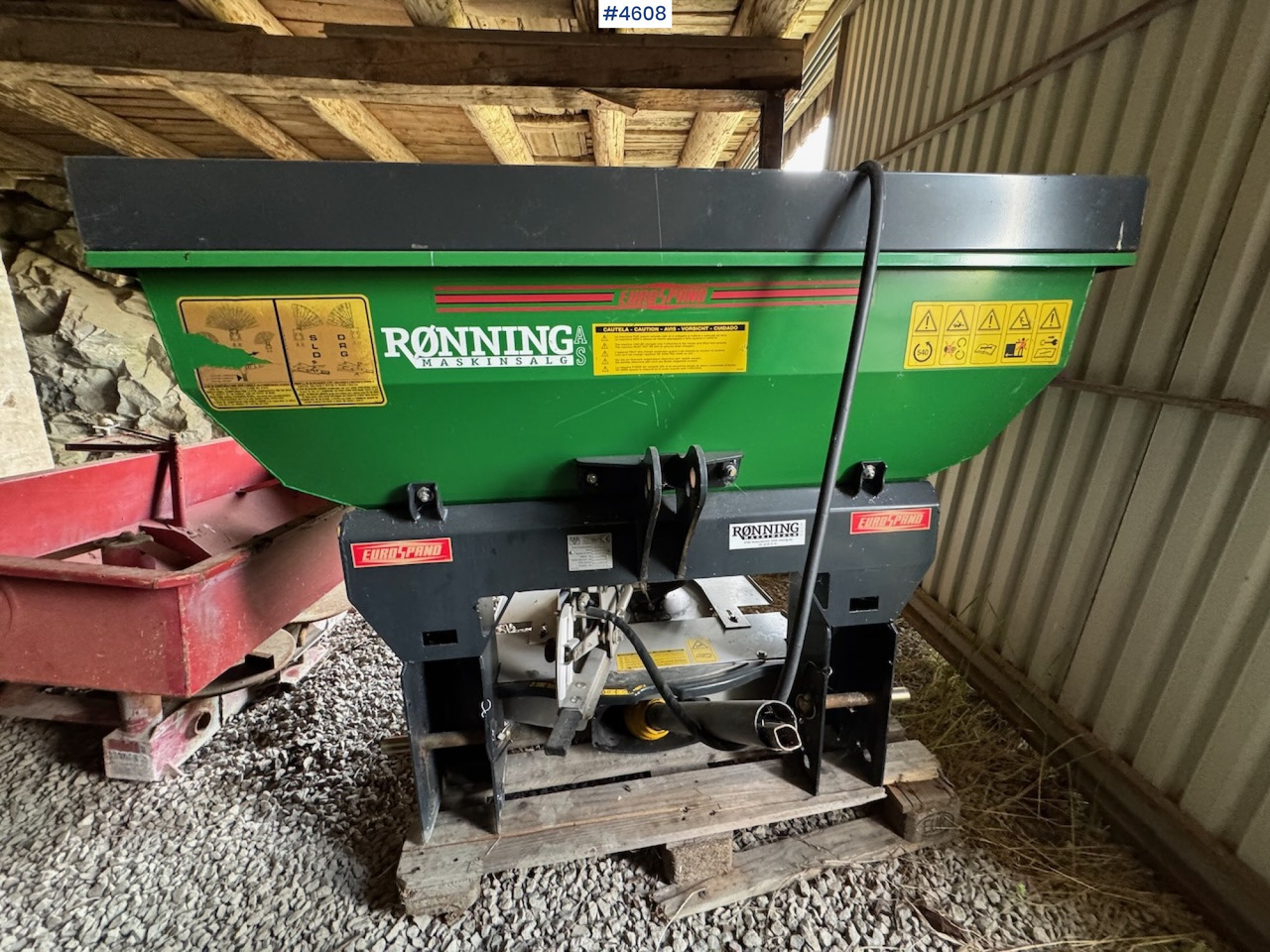 2012 EuroSpand Ercole Fertilizer Spreader - Distributeur d'engrais: photos 5 2012 EuroSpand Ercole Fertilizer Spreader - Distributeur d'engrais: photos 5