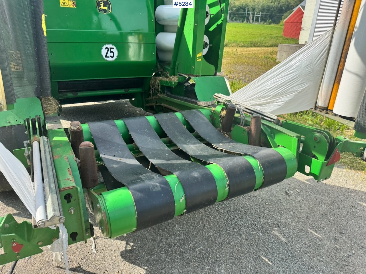 Matériel de fenaison 2012 John Deere 744 Combi baler.: photos 8