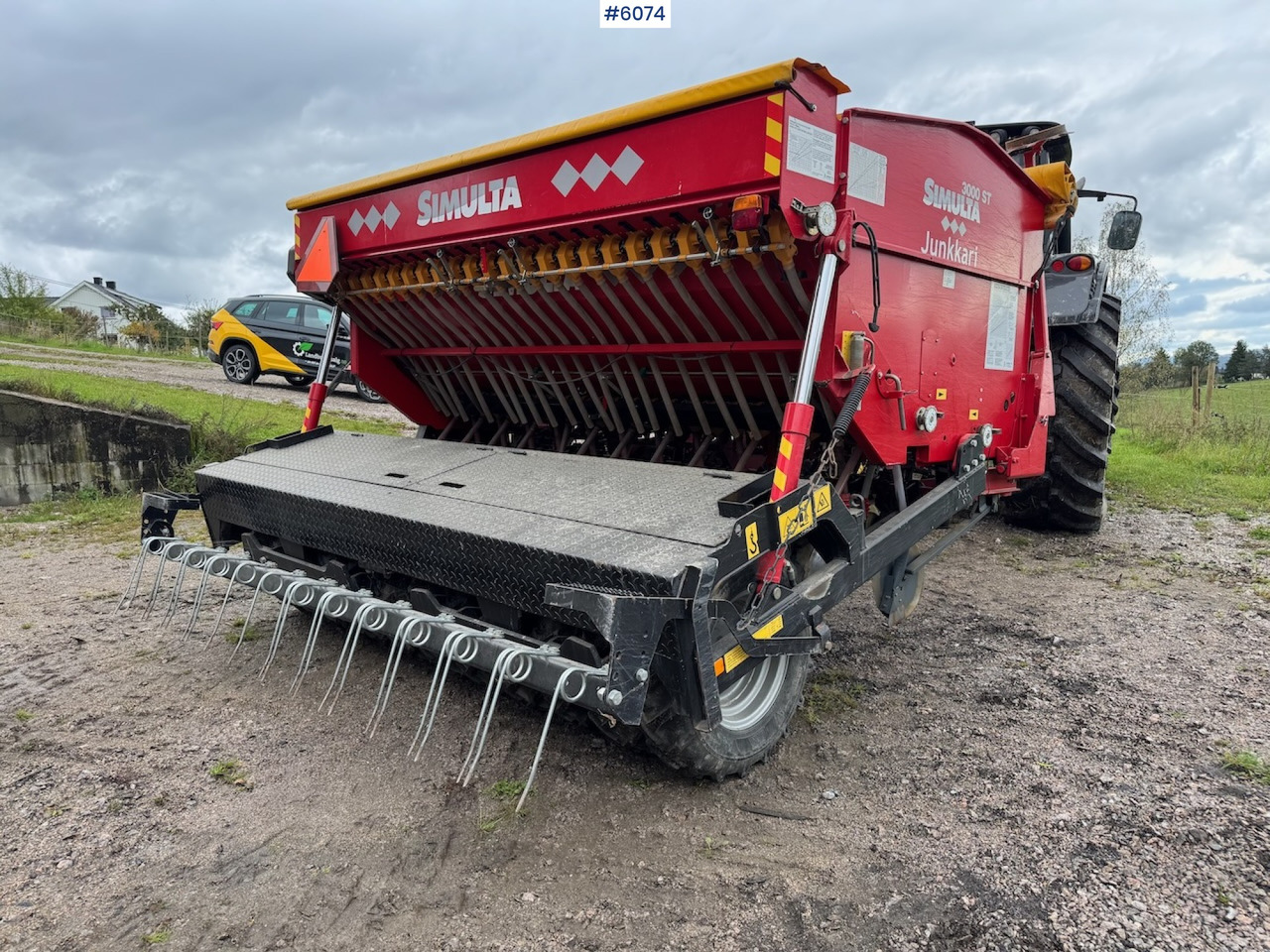 2012 Junkkari Simulta 3000 ST combination seed drill. - Combiné de semis: photos 1 2012 Junkkari Simulta 3000 ST combination seed drill. - Combiné de semis: photos 1