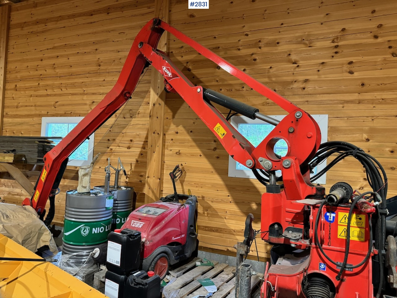 2012 Kuhn EP 6183 SPA pusher - Outils du sol: photos 1 2012 Kuhn EP 6183 SPA pusher - Outils du sol: photos 1
