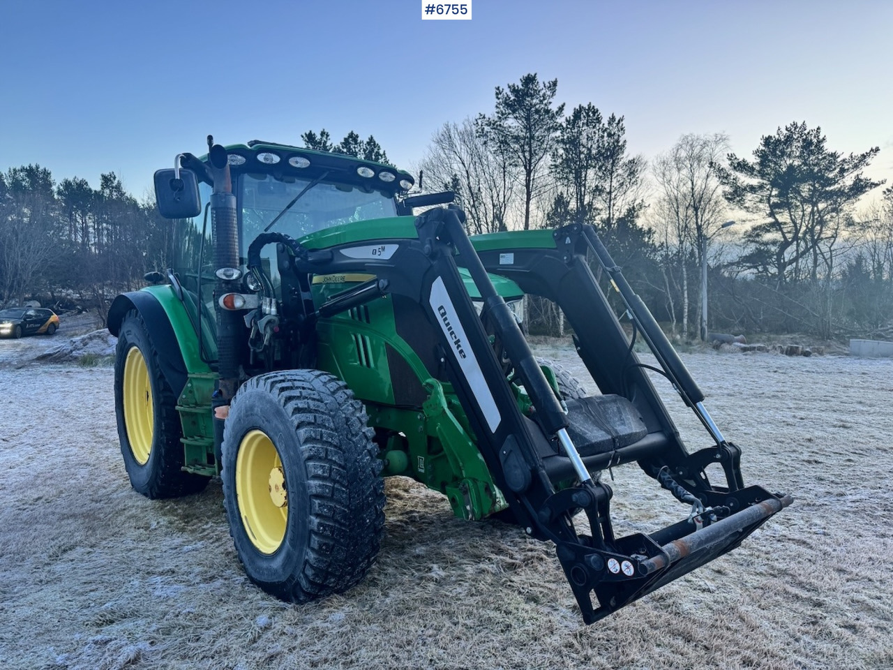 2013 John Deere 6125R w/ Front Hydraulics and Front Loader. - Tracteur agricole: photos 2 2013 John Deere 6125R w/ Front Hydraulics and Front Loader. - Tracteur agricole: photos 2