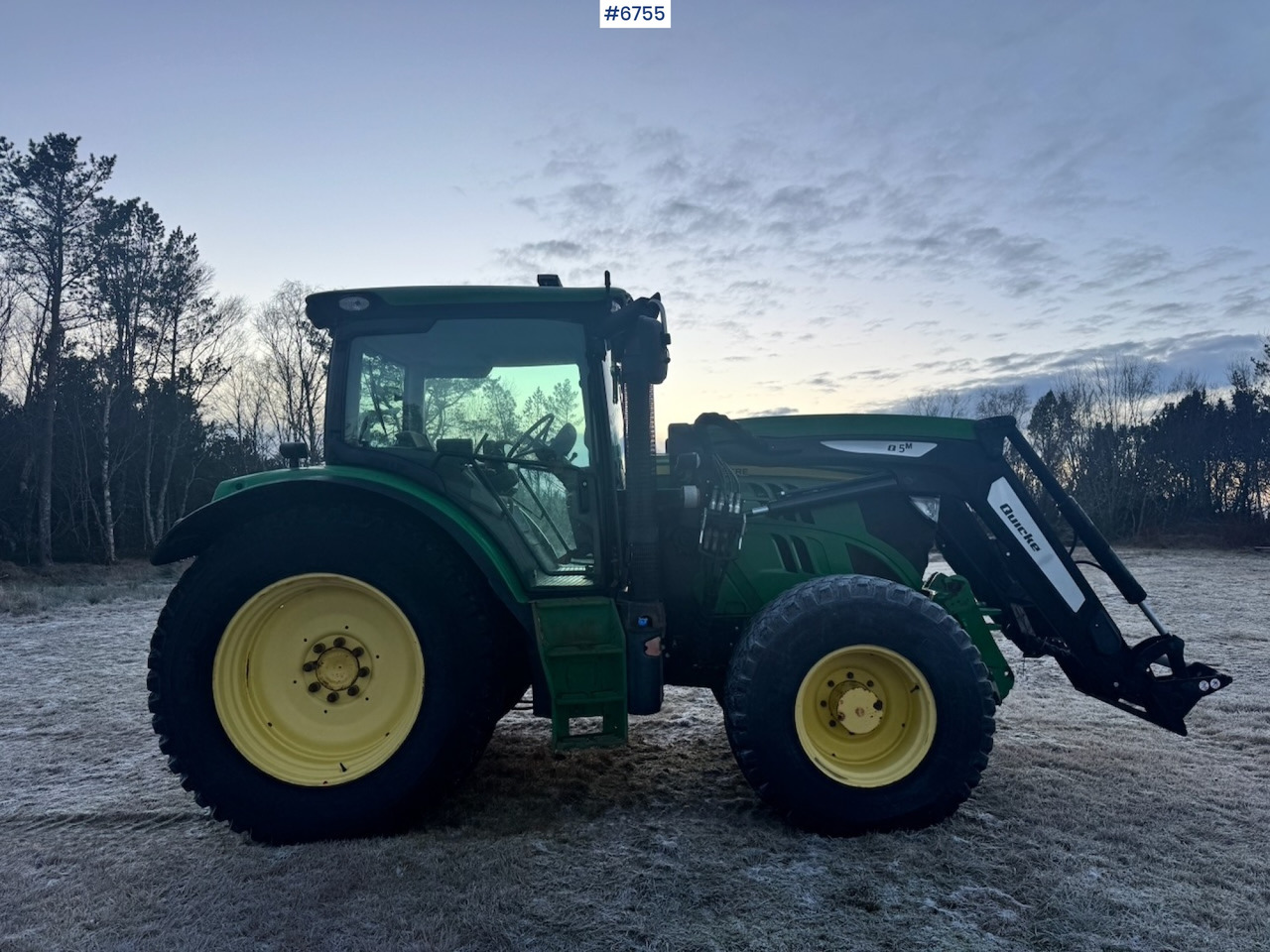2013 John Deere 6125R w/ Front Hydraulics and Front Loader. - Tracteur agricole: photos 5 2013 John Deere 6125R w/ Front Hydraulics and Front Loader. - Tracteur agricole: photos 5