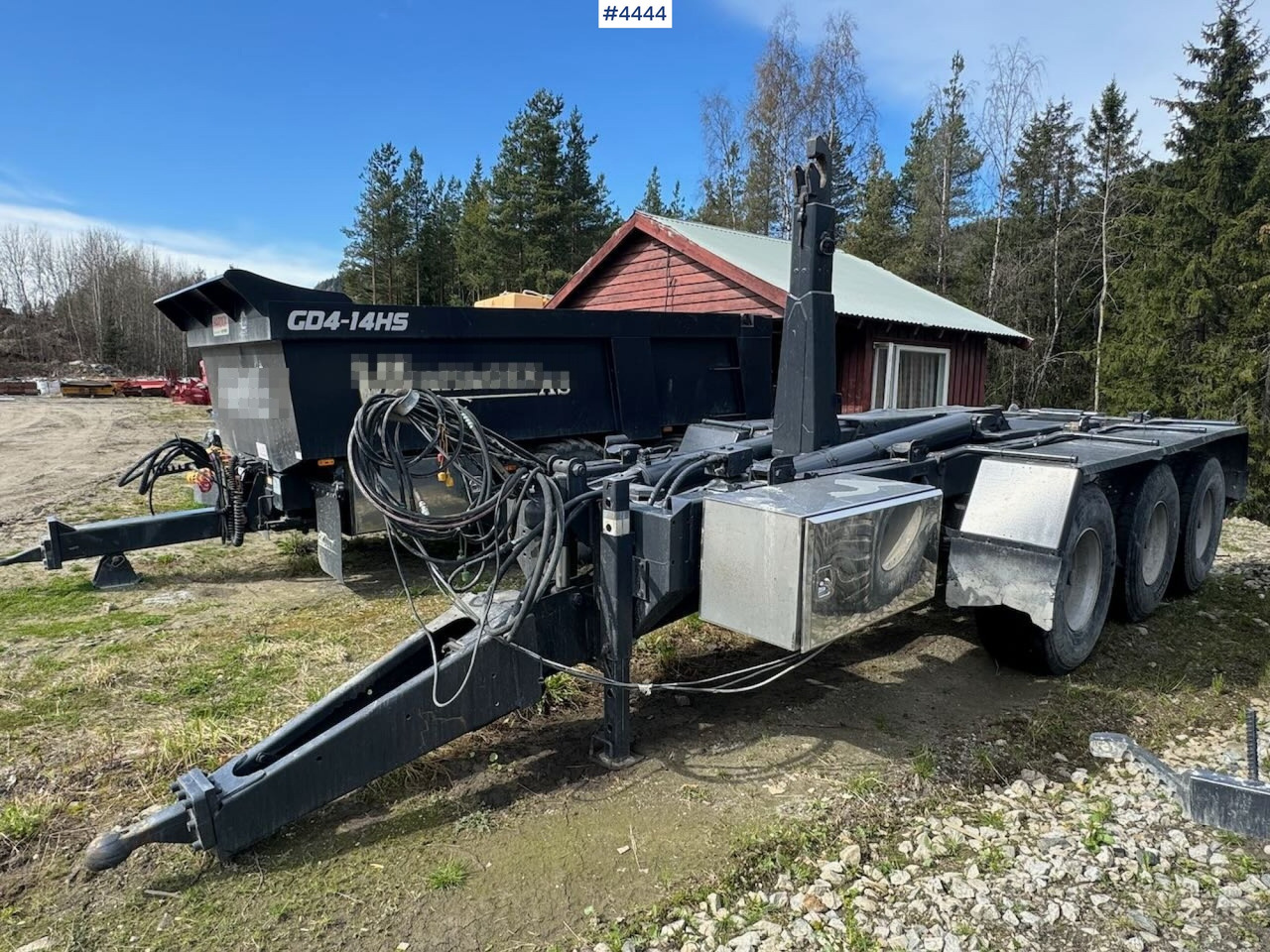 2015 Fliegl hook trailer - Remorque porte-engin surbaissée: photos 1 2015 Fliegl hook trailer - Remorque porte-engin surbaissée: photos 1