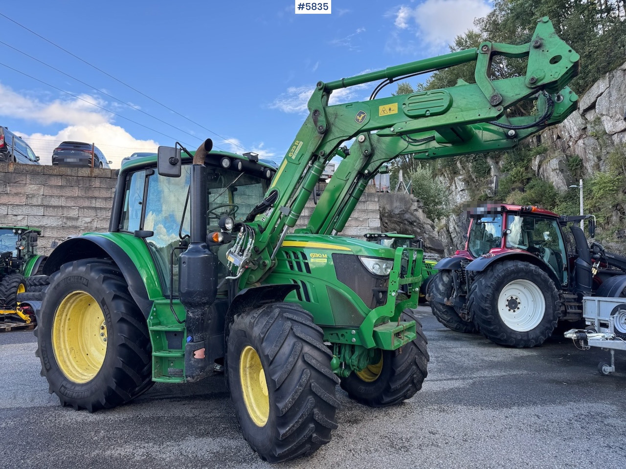 2016 John Deere 6130M w/ front loader. - Tracteur agricole: photos 3 2016 John Deere 6130M w/ front loader. - Tracteur agricole: photos 3