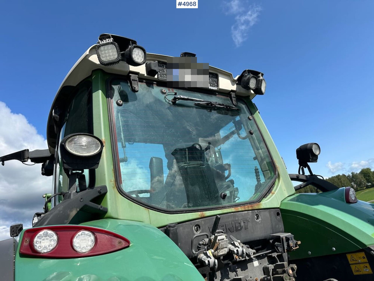 Tracteur agricole 2017 Fendt 516 Vario Profi Plus m/ Frontlaster: photos 9