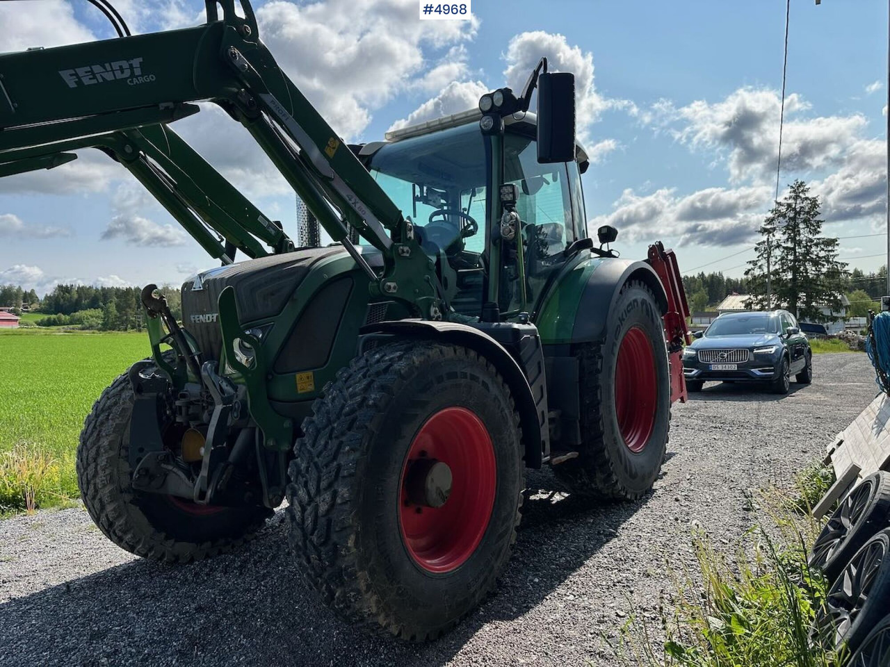 Tracteur agricole 2017 Fendt 516 Vario Profi Plus m/ Frontlaster: photos 7