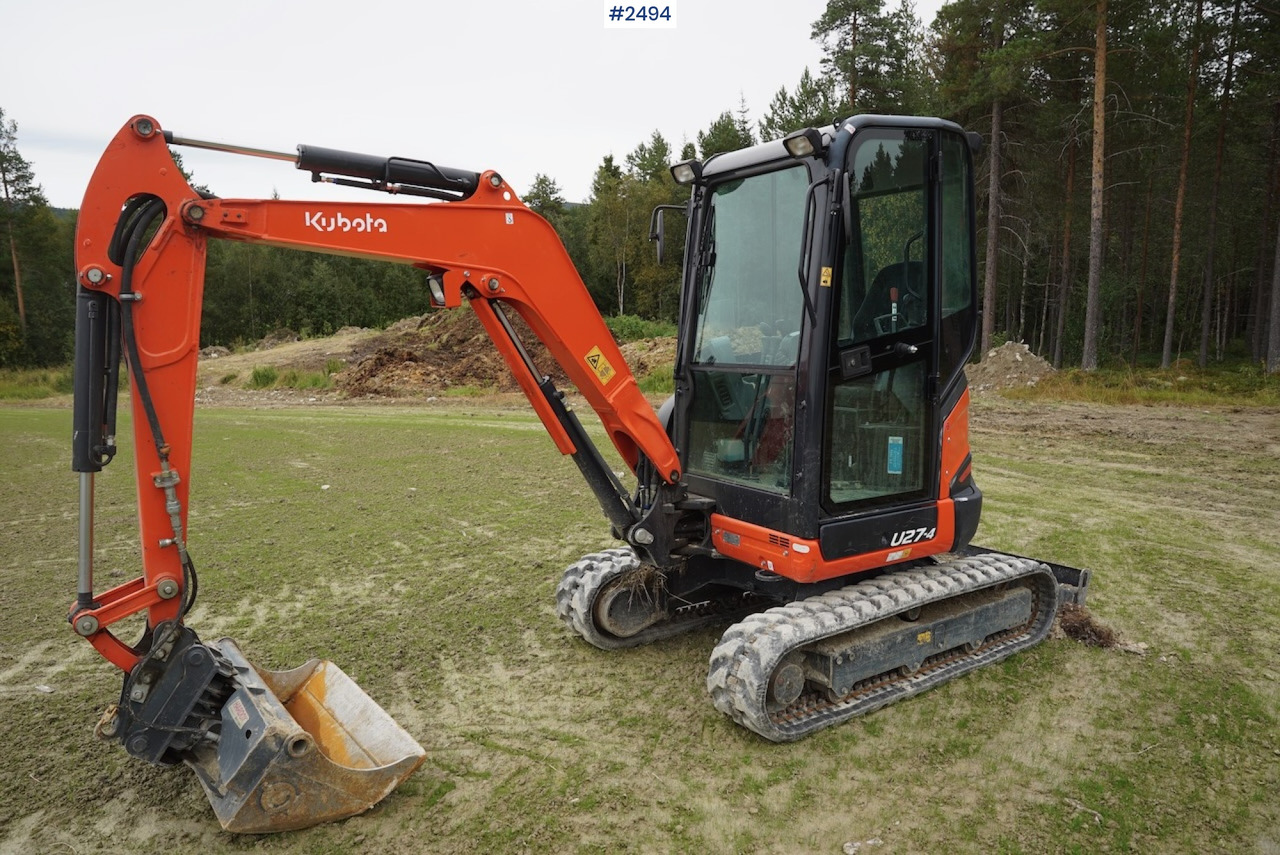2018 Kubota U27-4 w/shear - Pelle: photos 3 2018 Kubota U27-4 w/shear - Pelle: photos 3
