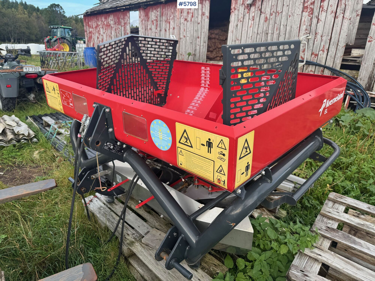 2018 Kverneland Manure spreader. Repair project - Distributeur d'engrais: photos 5 2018 Kverneland Manure spreader. Repair project - Distributeur d'engrais: photos 5