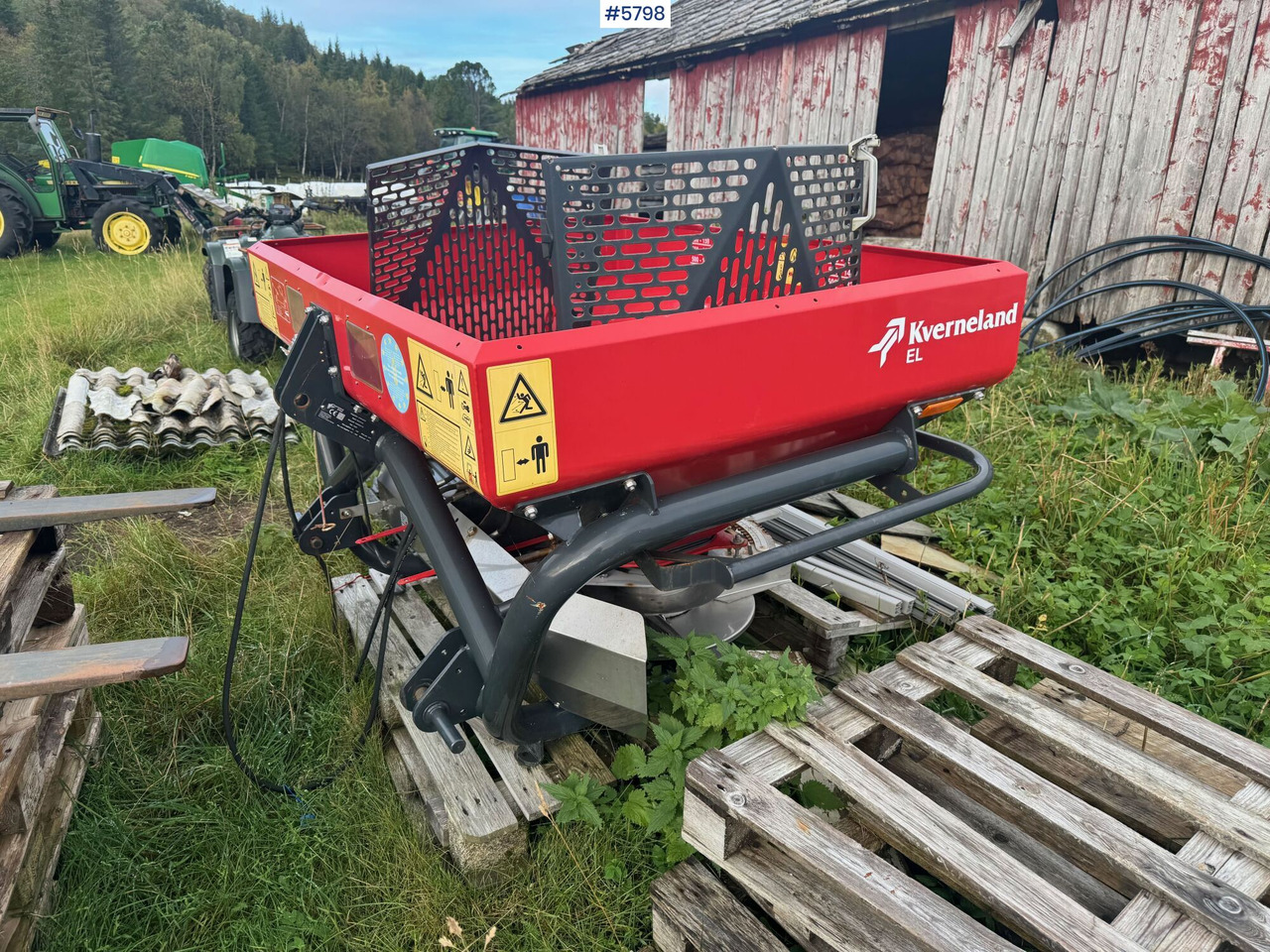 2018 Kverneland Manure spreader. Repair project - Distributeur d'engrais: photos 2 2018 Kverneland Manure spreader. Repair project - Distributeur d'engrais: photos 2