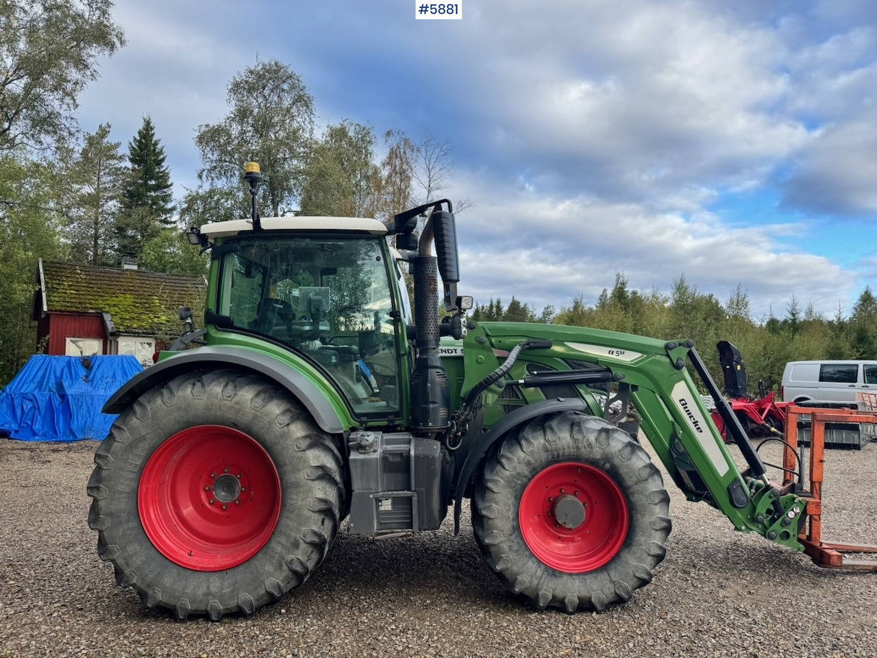 2019 Fendt 516 Vario ProfiPlus w/ Front loader, Front hydraulics and PTO. - Tracteur agricole: photos 1 2019 Fendt 516 Vario ProfiPlus w/ Front loader, Front hydraulics and PTO. - Tracteur agricole: photos 1