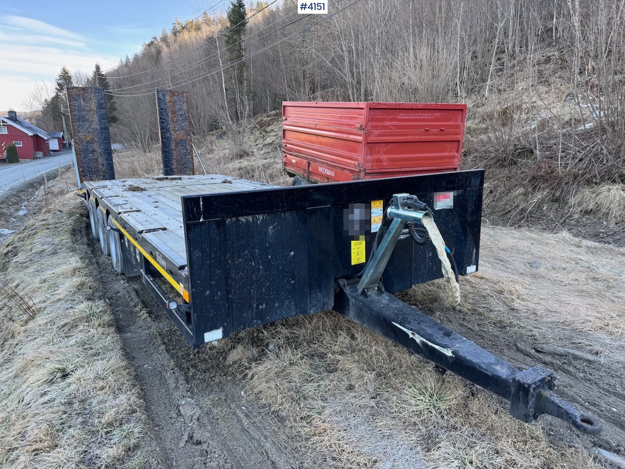 2020 Bailey 24 T Low Loader Machine Trolley - Remorque porte-engin surbaissée: photos 4 2020 Bailey 24 T Low Loader Machine Trolley - Remorque porte-engin surbaissée: photos 4