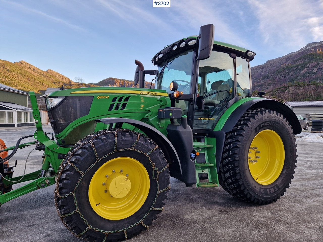 2021 John Deere 6155R w/ front hydraulics and PTO, only 770 hours! - Tracteur agricole: photos 1 2021 John Deere 6155R w/ front hydraulics and PTO, only 770 hours! - Tracteur agricole: photos 1