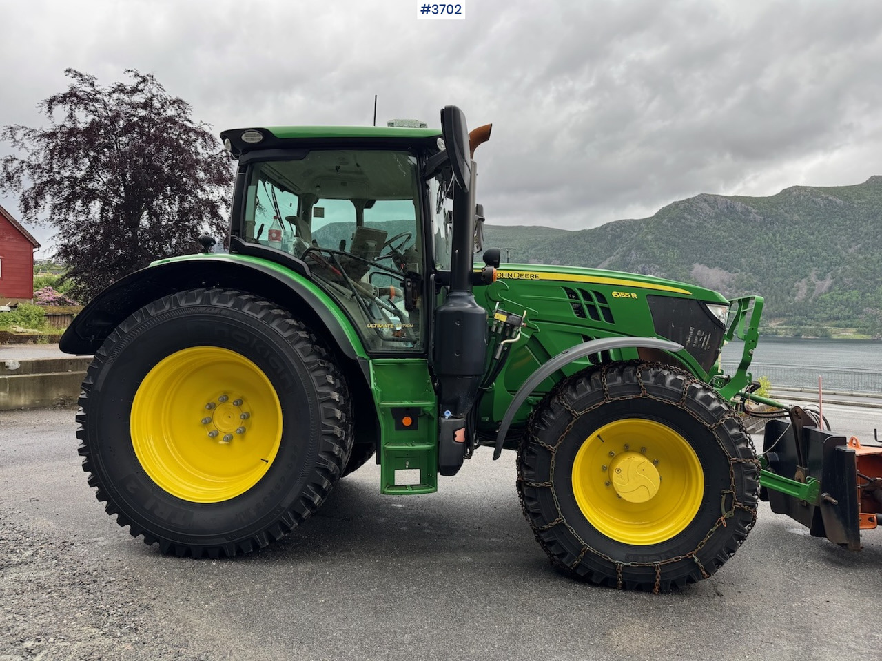 Tracteur agricole 2021 John Deere 6155R w/ front hydraulics and PTO, only 770 hours!: photos 29