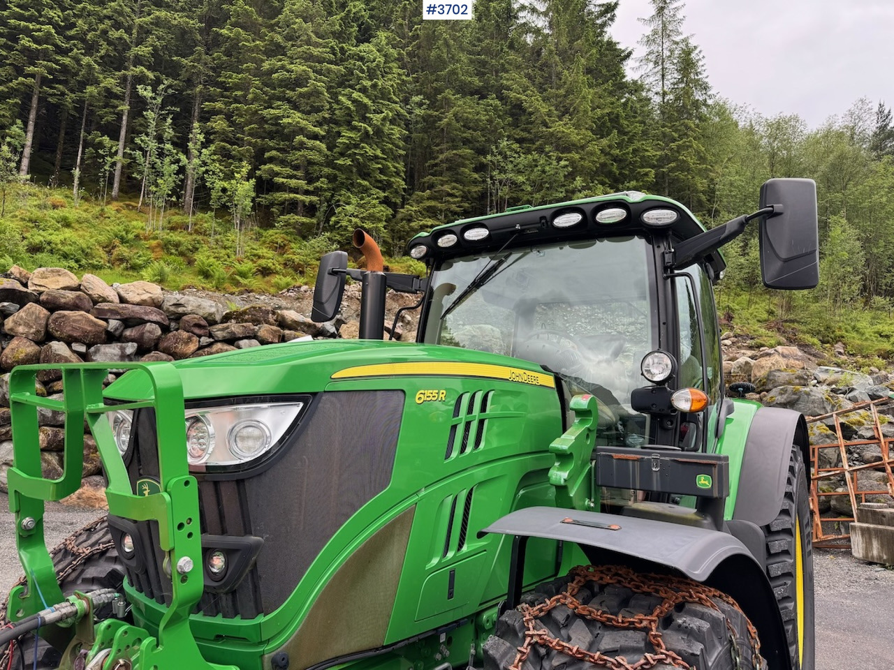 2021 John Deere 6155R w/ front hydraulics and PTO, only 770 hours! - Tracteur agricole: photos 2 2021 John Deere 6155R w/ front hydraulics and PTO, only 770 hours! - Tracteur agricole: photos 2
