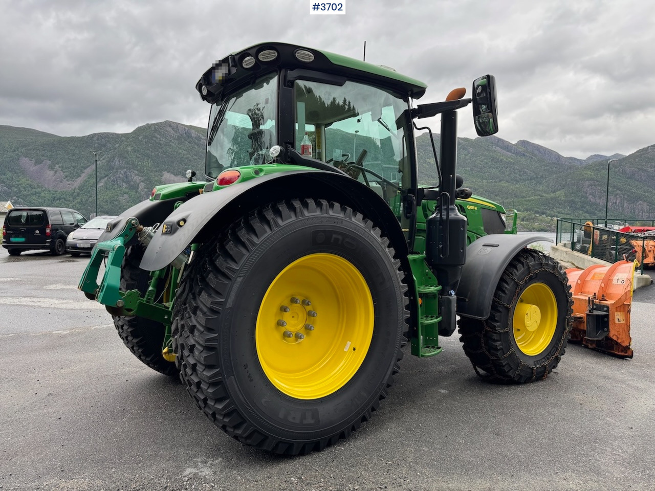 Tracteur agricole 2021 John Deere 6155R w/ front hydraulics and PTO, only 770 hours!: photos 30