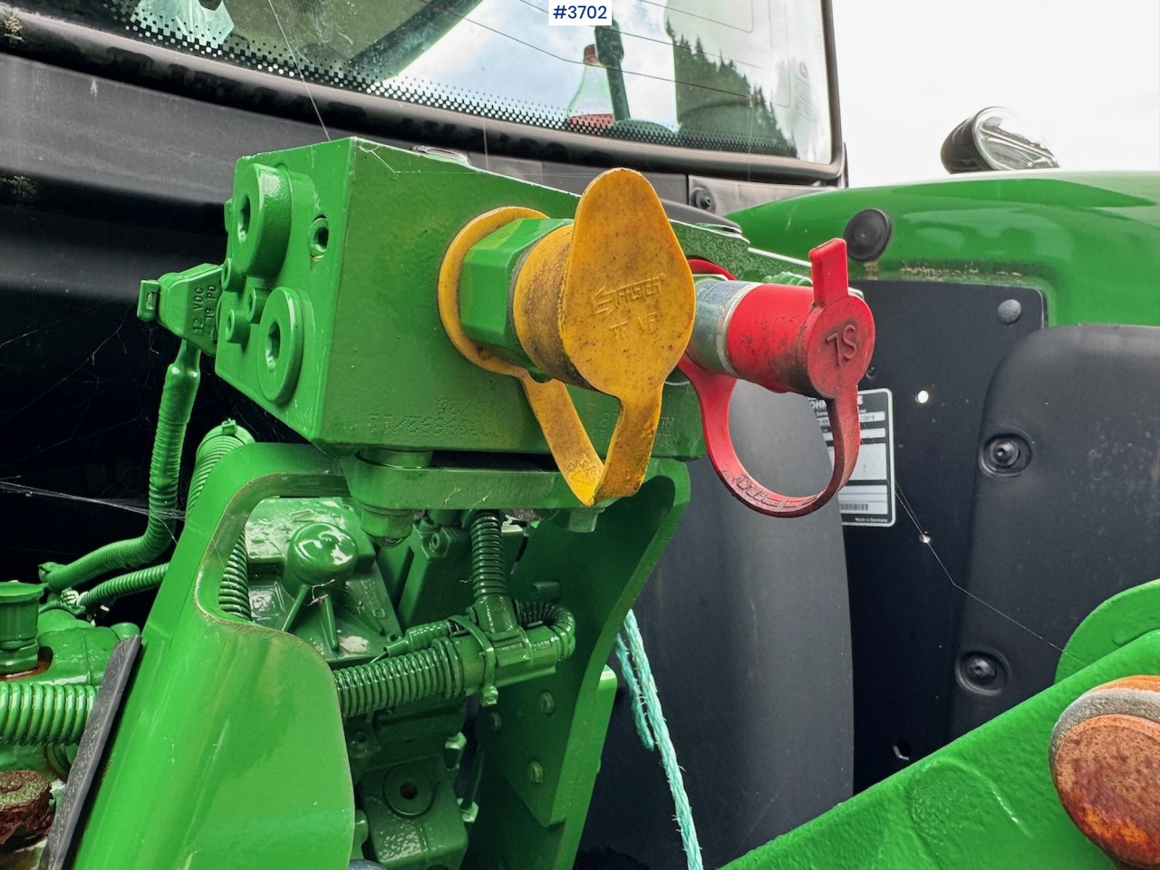 Tracteur agricole 2021 John Deere 6155R w/ front hydraulics and PTO, only 770 hours!: photos 39