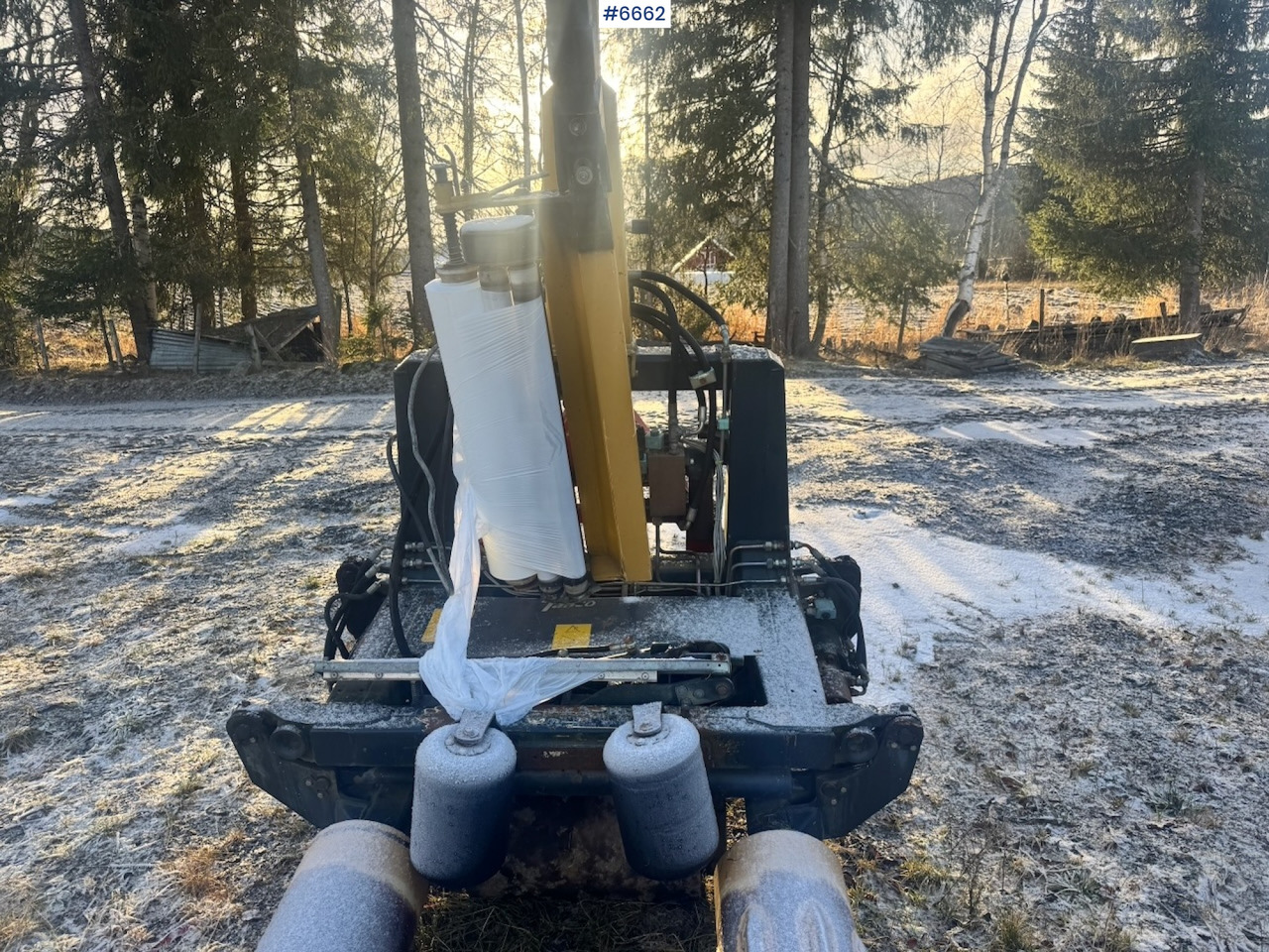 Approx. 2006 Tanco 1510 Round Bale Wrapper. - Matériel de fenaison: photos 4 Approx. 2006 Tanco 1510 Round Bale Wrapper. - Matériel de fenaison: photos 4