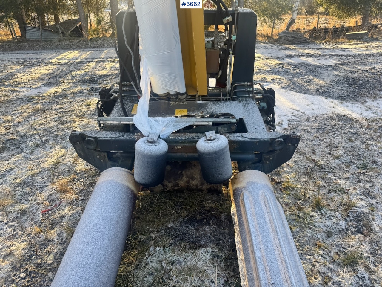 Approx. 2006 Tanco 1510 Round Bale Wrapper. - Matériel de fenaison: photos 5 Approx. 2006 Tanco 1510 Round Bale Wrapper. - Matériel de fenaison: photos 5