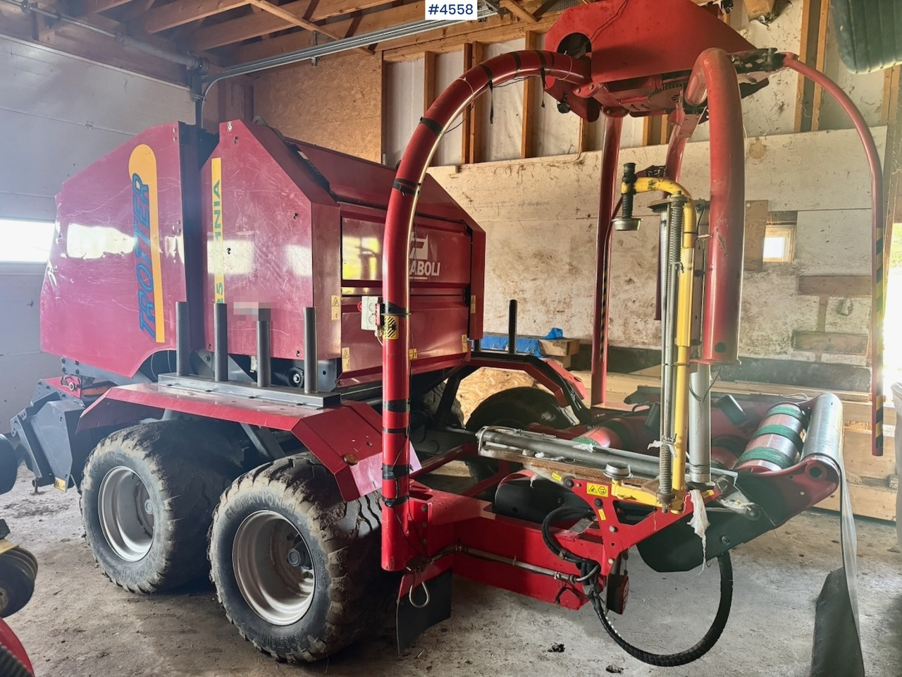 Approx. 2010 FeraBoli Omnia 125 Round Baler - Matériel de fenaison: photos 5 Approx. 2010 FeraBoli Omnia 125 Round Baler - Matériel de fenaison: photos 5