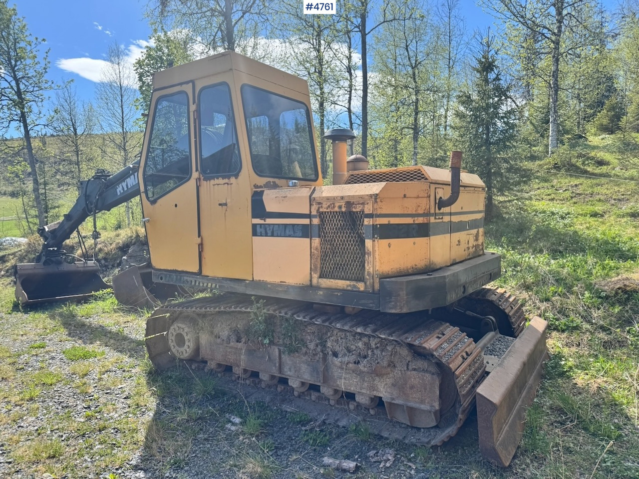 Circa 1990 Hymas 82R Crawler excavator w/ 2 buckets. - Pelle: photos 4 Circa 1990 Hymas 82R Crawler excavator w/ 2 buckets. - Pelle: photos 4