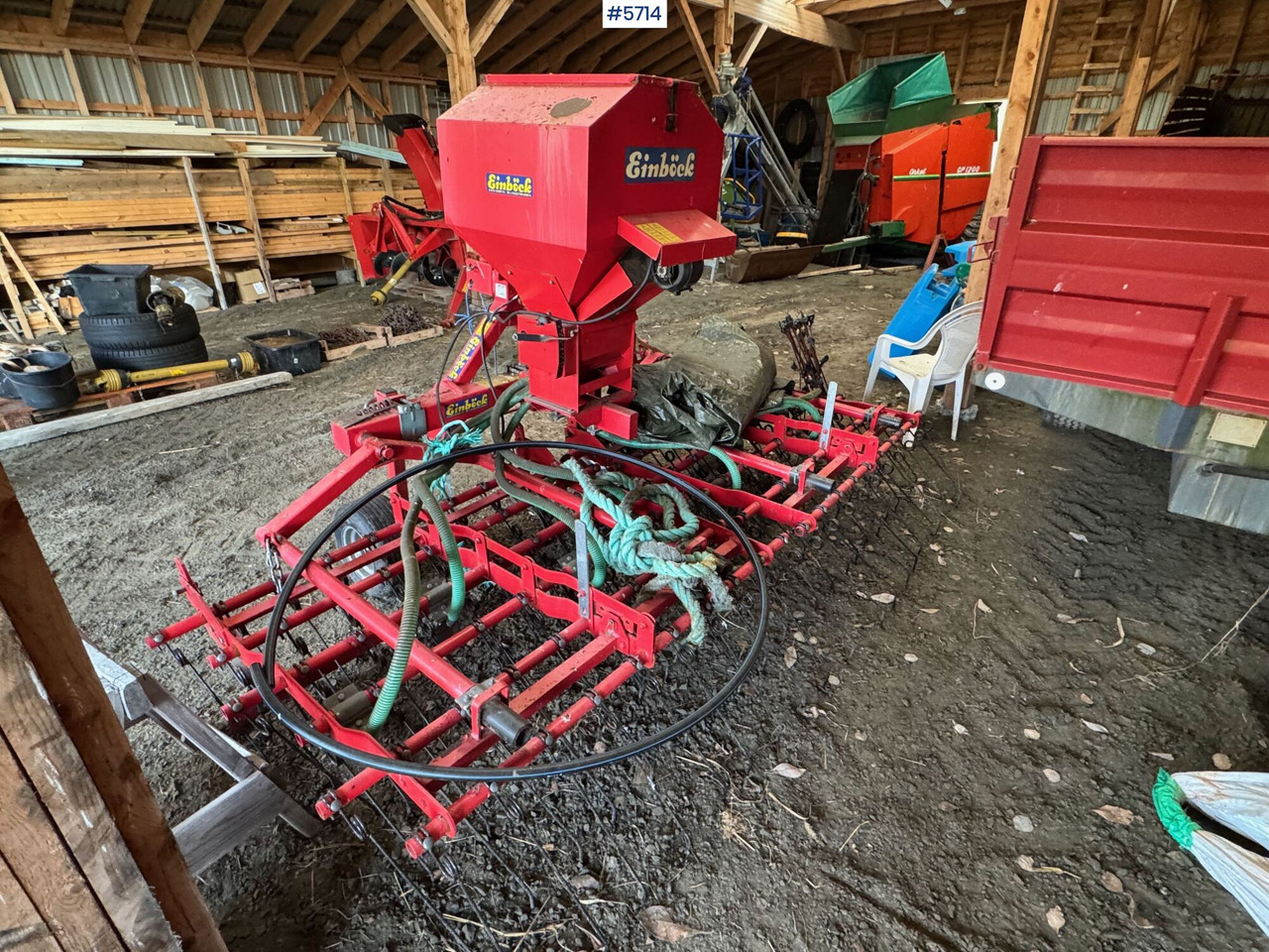 Einböck direct seed drill - Combiné de semis: photos 2 Einböck direct seed drill - Combiné de semis: photos 2