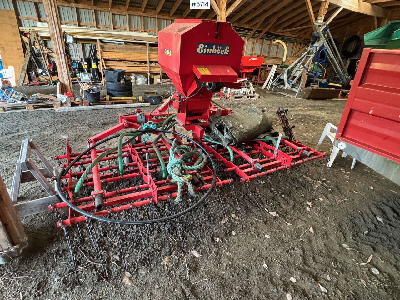 Einböck direct seed drill - Combiné de semis: photos 1 Einböck direct seed drill - Combiné de semis: photos 1