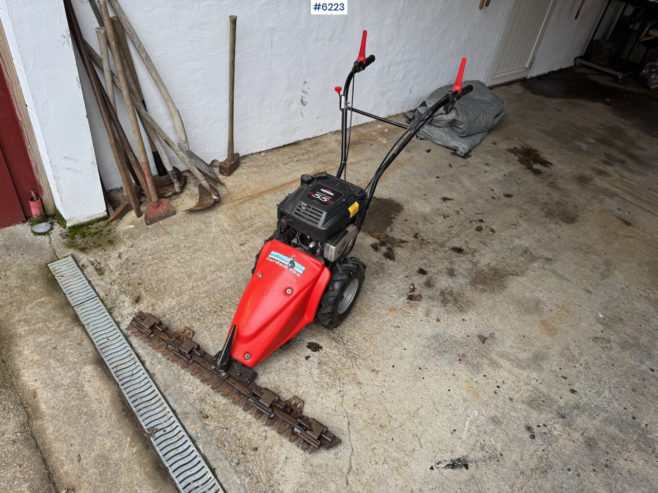 Garden Fox two-wheel mower - Matériel de fenaison: photos 1 Garden Fox two-wheel mower - Matériel de fenaison: photos 1