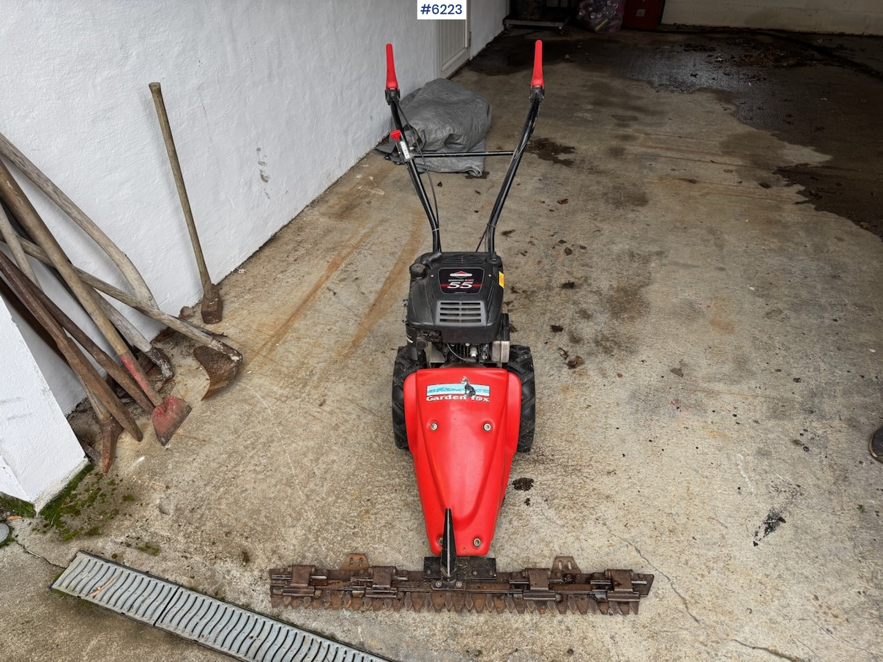 Garden Fox two-wheel mower - Matériel de fenaison: photos 2 Garden Fox two-wheel mower - Matériel de fenaison: photos 2