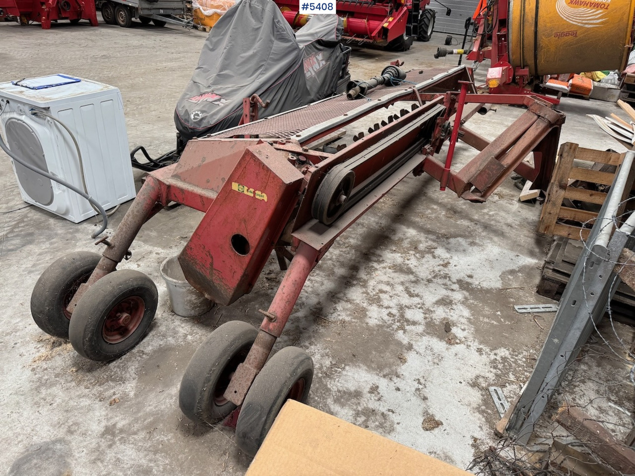 Kverneland 4 m Stone Rake - Outils du sol: photos 3 Kverneland 4 m Stone Rake - Outils du sol: photos 3