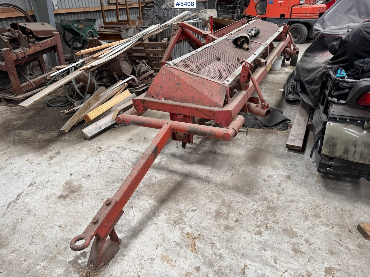 Kverneland 4 m Stone Rake - Outils du sol: photos 5 Kverneland 4 m Stone Rake - Outils du sol: photos 5