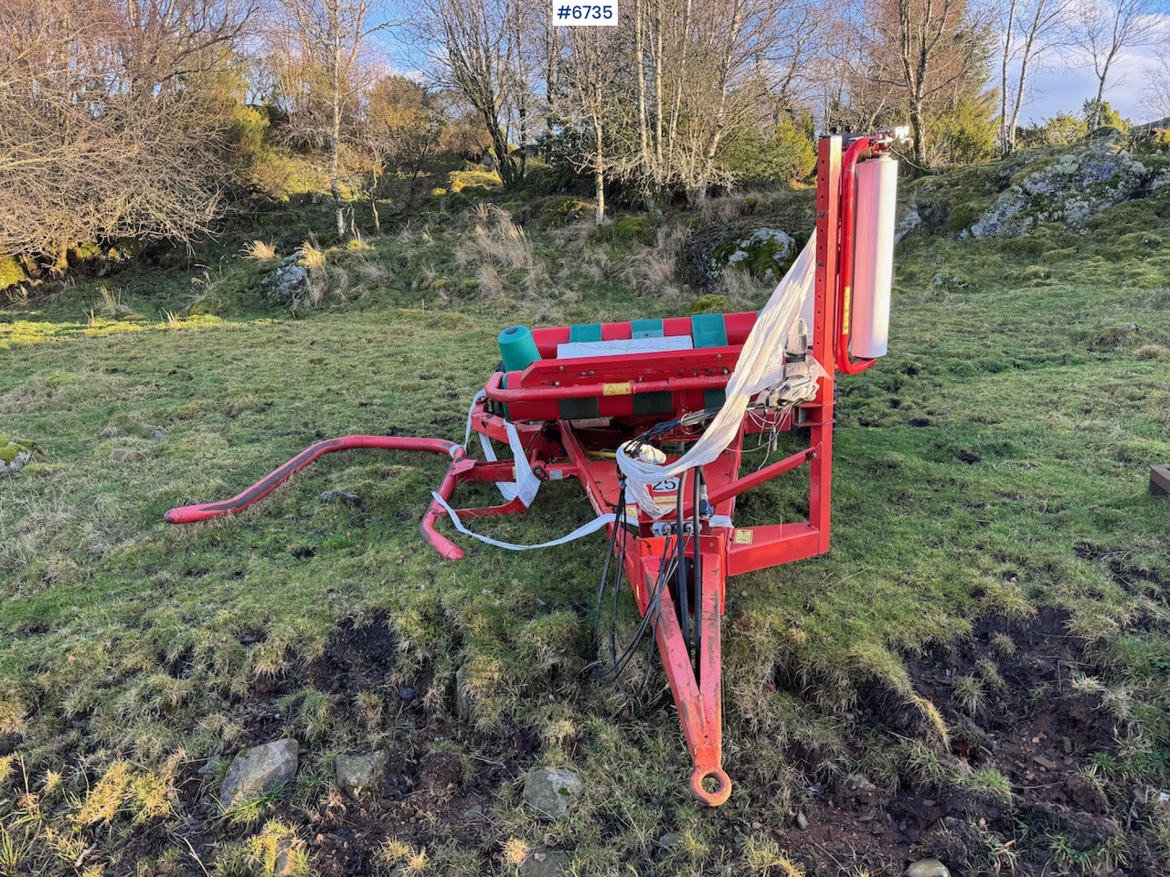 Kverneland Taarup 7335 Round Bale Wrapper - Matériel de fenaison: photos 4 Kverneland Taarup 7335 Round Bale Wrapper - Matériel de fenaison: photos 4