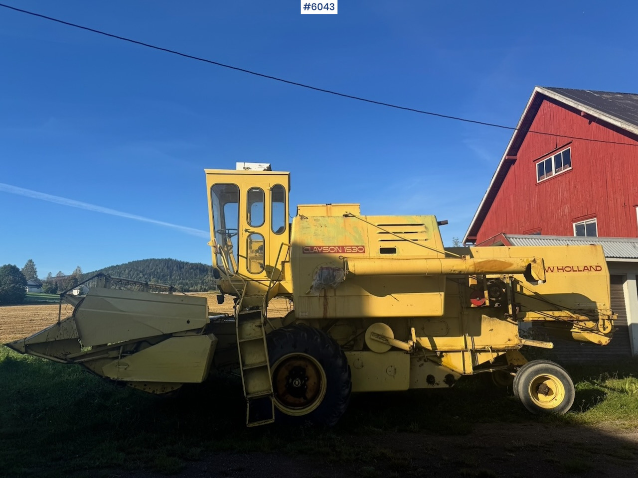 New Holland Clayson 1530 - Moissonneuse-batteuse: photos 3 New Holland Clayson 1530 - Moissonneuse-batteuse: photos 3