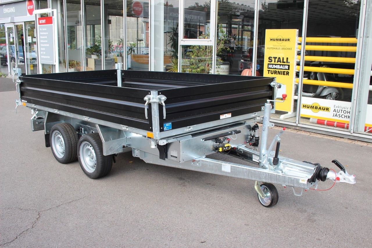 Humbaur HTK 3500.31 Stahl SCHWARZ NEU Dreiseitenkipper - Remorque benne: photos 1 Humbaur HTK 3500.31 Stahl SCHWARZ NEU Dreiseitenkipper - Remorque benne: photos 1