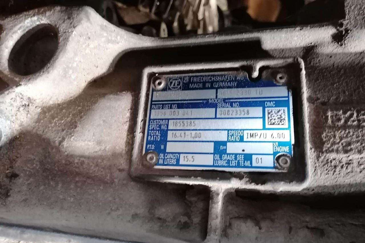 ZF Gearbox 16S2330TD DAF Ecosplit IV - Boîte de vitesse pour Camion: photos 3 ZF Gearbox 16S2330TD DAF Ecosplit IV - Boîte de vitesse pour Camion: photos 3