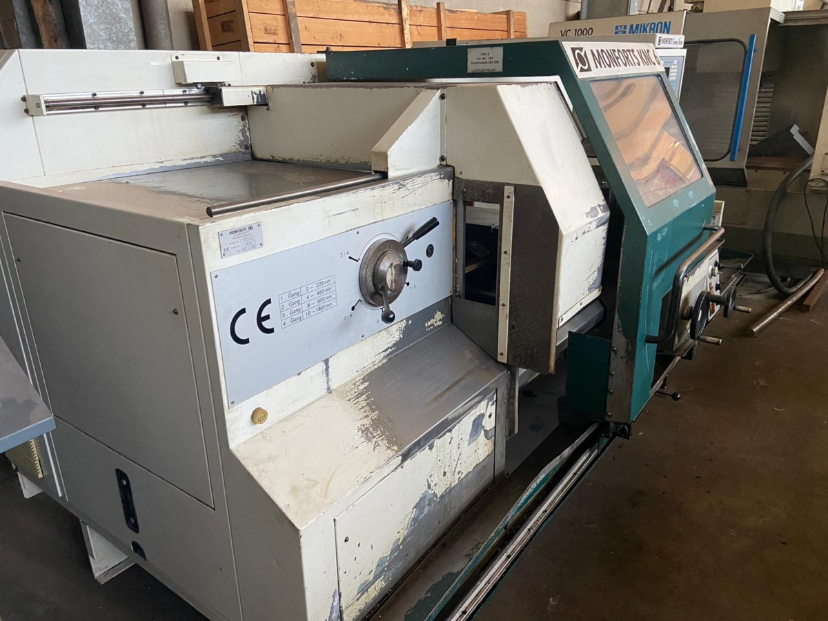 MONFORTS KNC 6-2000 - Tour à métaux: photos 4 MONFORTS KNC 6-2000 - Tour à métaux: photos 4