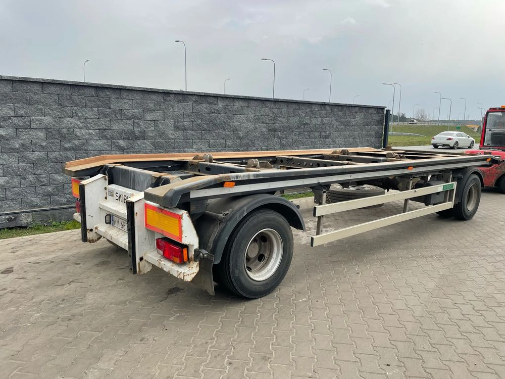STT-SKIBICKI PK-18 przyczepa kontenery - Remorque ampliroll/ Multibenne: photos 3 STT-SKIBICKI PK-18 przyczepa kontenery - Remorque ampliroll/ Multibenne: photos 3