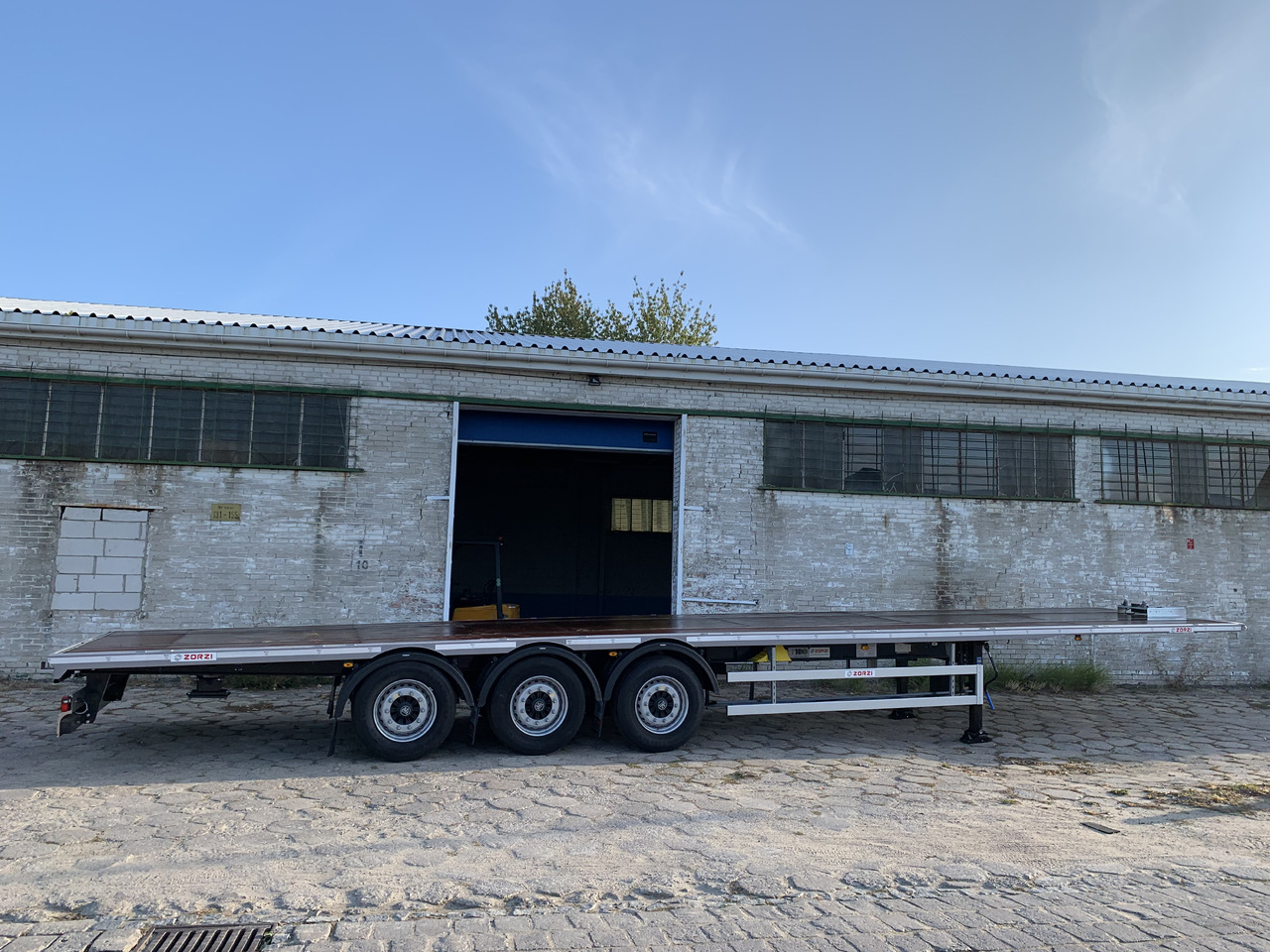Semi-remorque plateau ZORZI 38S Platforma Standard, 2019 jak NOWA: photos 10