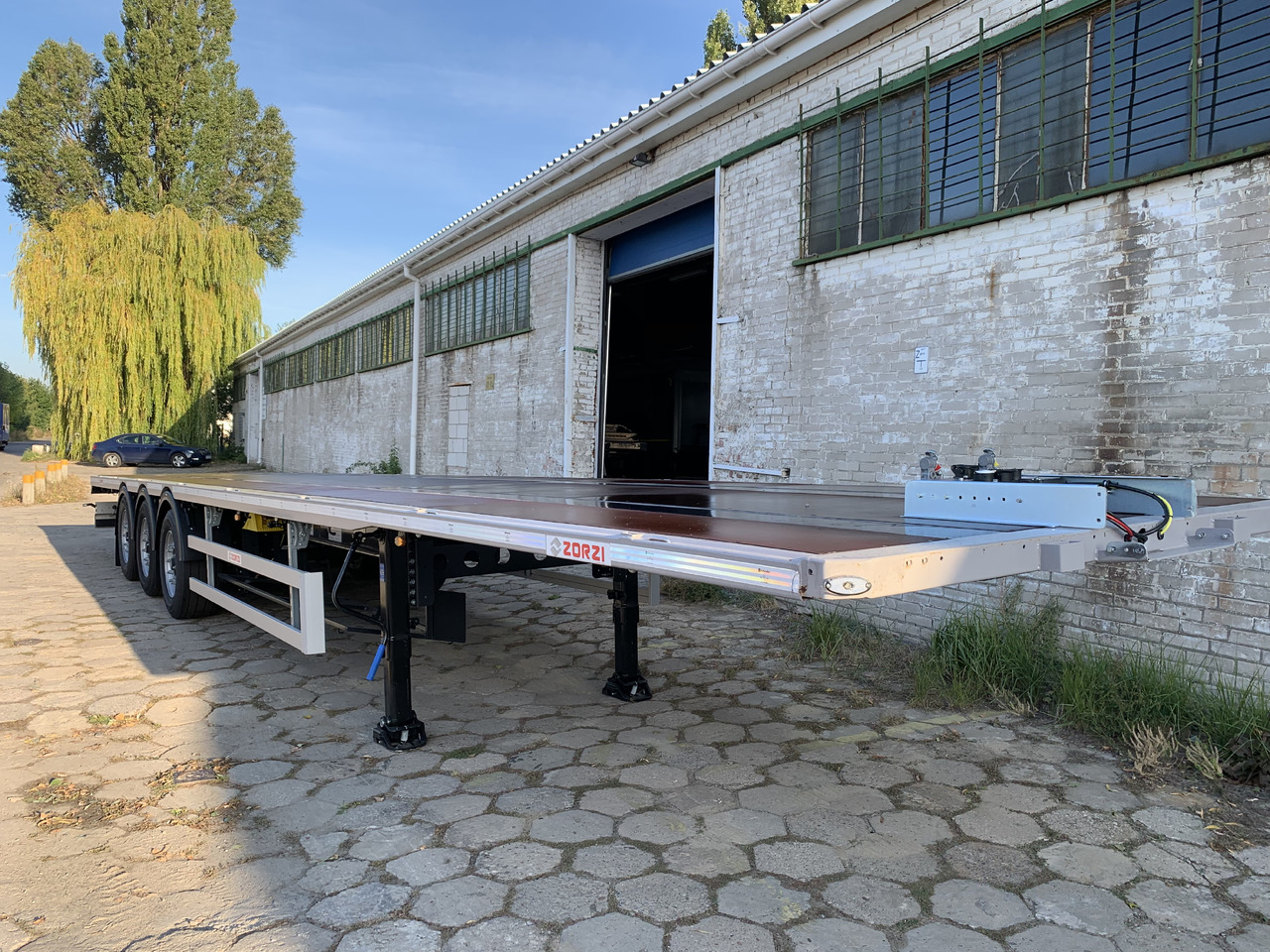Semi-remorque plateau ZORZI 38S Platforma Standard, 2019 jak NOWA: photos 11