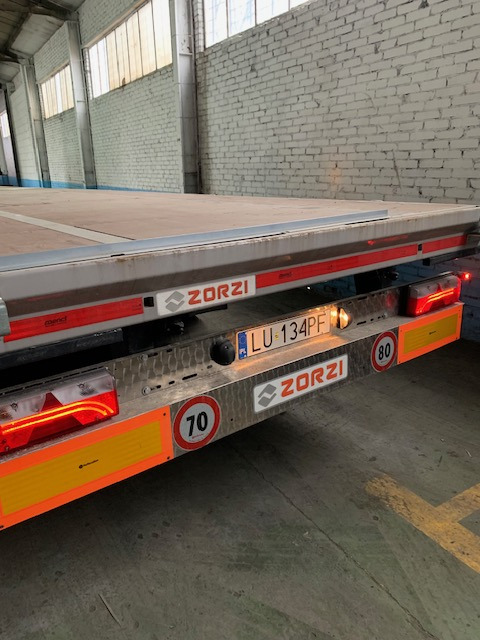 Semi-remorque plateau ZORZI 38S Platforma Standard, 2019 jak NOWA: photos 22
