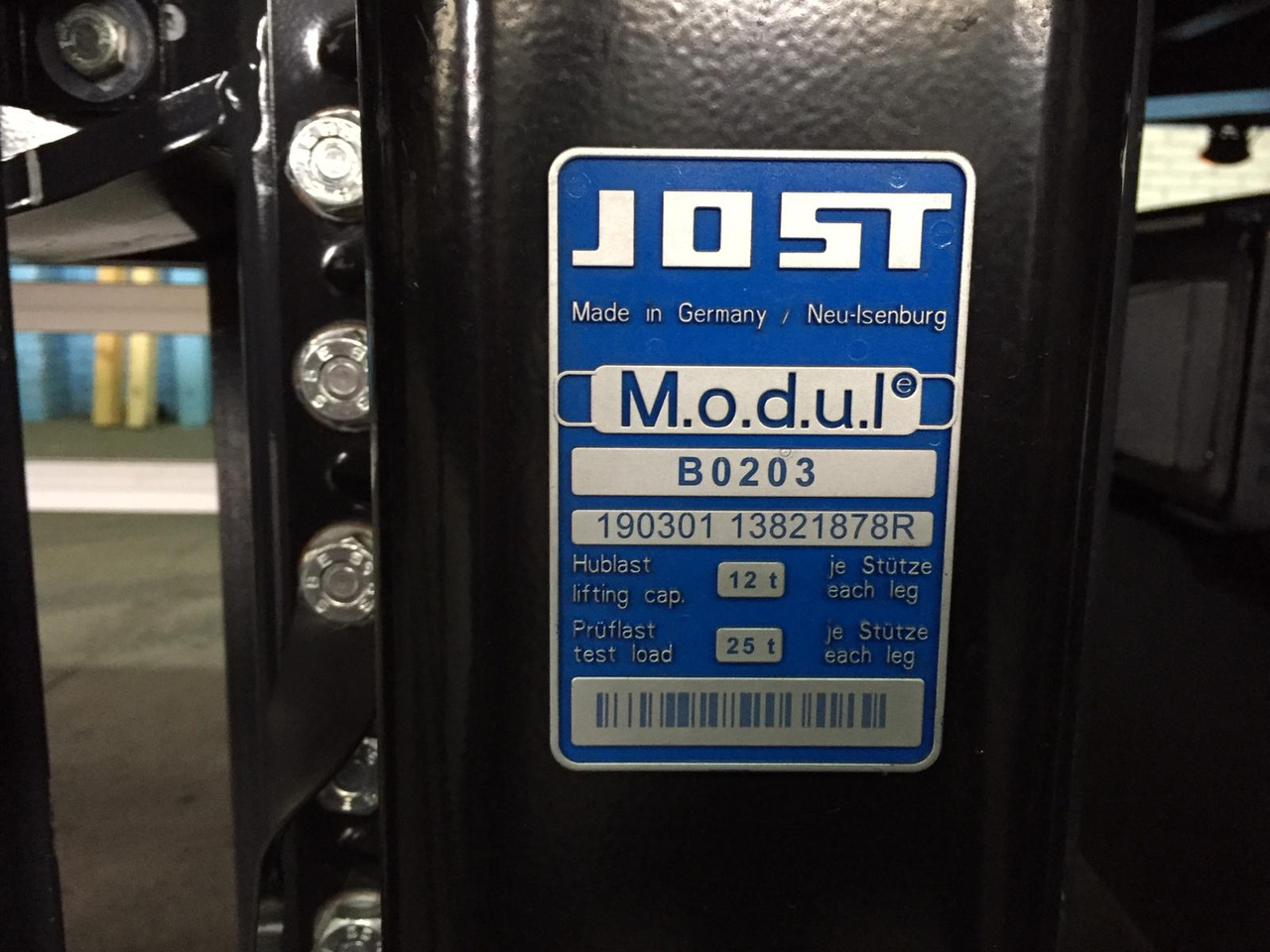 Semi-remorque plateau ZORZI 38S Platforma Standard, 2019 jak NOWA: photos 9