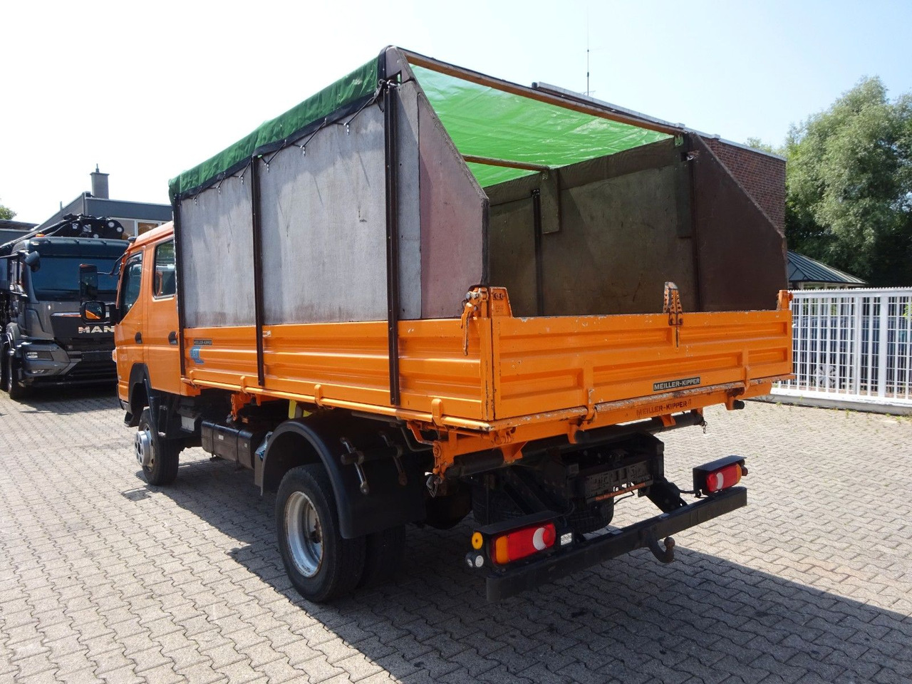 Utilitaire benne FUSO Canter Doppelkabine MEILLER 3Skipper 4x4: photos 8